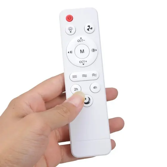 Controle Remoto IR para Ventilador de Teto Luz LED