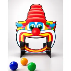 Kit Painel junino boca de palhaço 45x45 cm com bolhinha Para Festa Junina Arraiá Brincadeiras