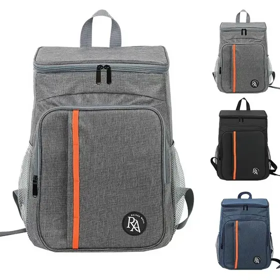 Mochila Térmica Cooler Capacidade 18L Impermeável Portátil Piquenique Quente Frio ref