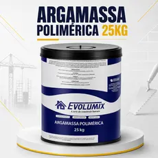 Argamassa Polimérica 25kg Assentamento Colante Azulejo Porcelanato Alta Aderência Interno e Externo
