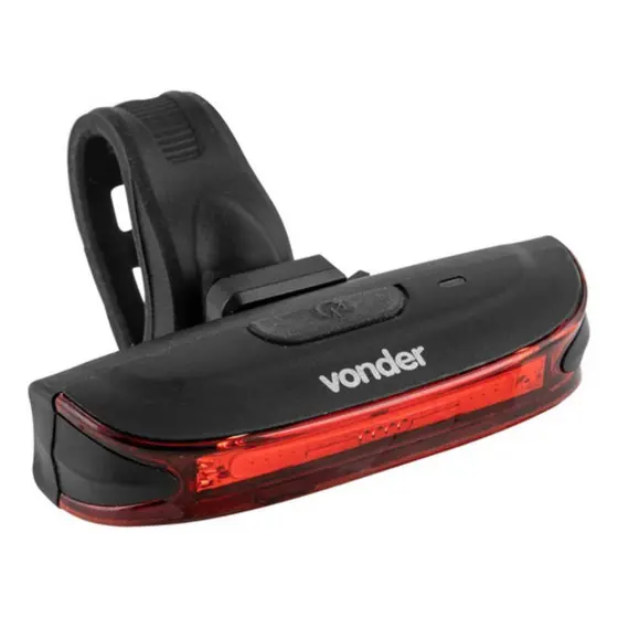 Lanterna Traseira Recarregável Vonder p/ Bicicleta