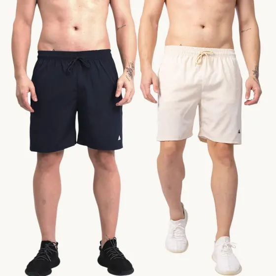 KIT 2 BERMUDAS DRYFIT MASCULINA PRAIA PISCINA ACADEMIA CORRIDA