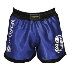 Bermuda Short Muay Thai Boxe Mma Luta Ufc Competição Masculino Azul