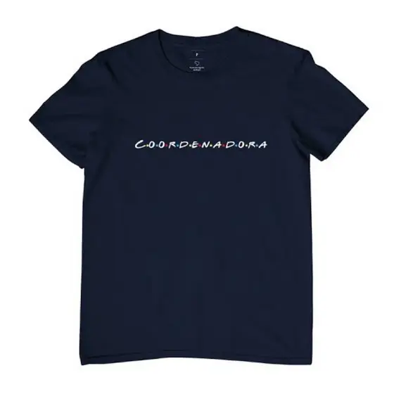 Blusa T-shirt Feminina Coordenadora Pedagógica Camiseta Casual personalizada Camisa 100% Algodão