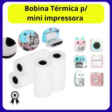 Bobina Térmica 58mm mini impressora