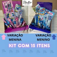 Kit Presente Stitch infantil, menino e menina, papelaria fofa kawai e brinquedo