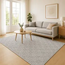 Tapete Sala Grande 2,00x1,40 Antiderrapante Lavável Conforto e Estilo