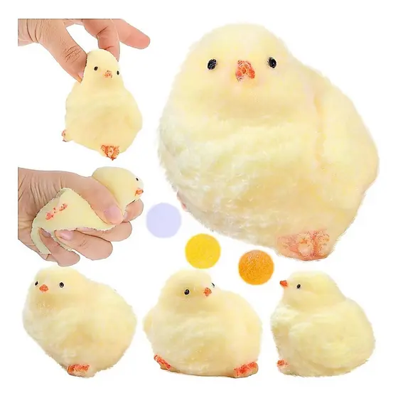 Pintinho Coloridos Anti Stress Squishy Ball Relaxamento