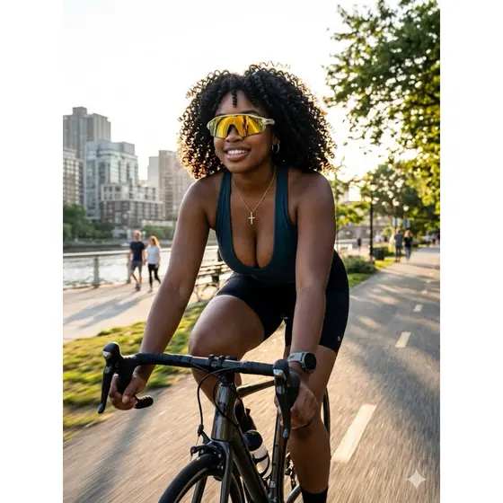 Óculos de Sol de Corrida Ciclismo Praia Beach tênis Modelo Dourado Unissex Proteção UV