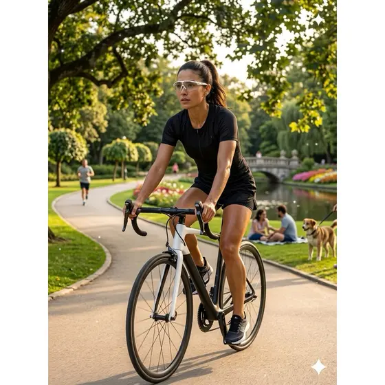 Óculos de Sol,Corrida Ciclismo Beach Tênis Praia Unissex Lente Transparente Polarizada Proteção UV