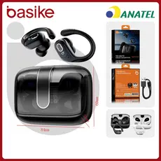Basike fone sem fio bluetooth, fone de ouvido original melhor bluetooth Para Samsung/iPhone FON142