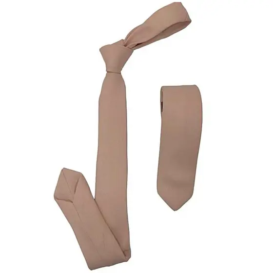 NUDE OXFORD - Gravata Militar para Túnica, Casamentos e Congressos