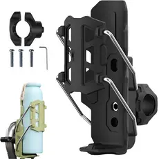 Suporte Ajustável 360 ° Garrafa Universal Porta Copo Clipe Rápido para Motos Bicicletas Bike