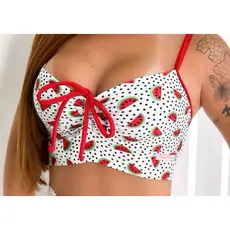 Top Academia Fitness Feminino Moda Gringa Cordinha
