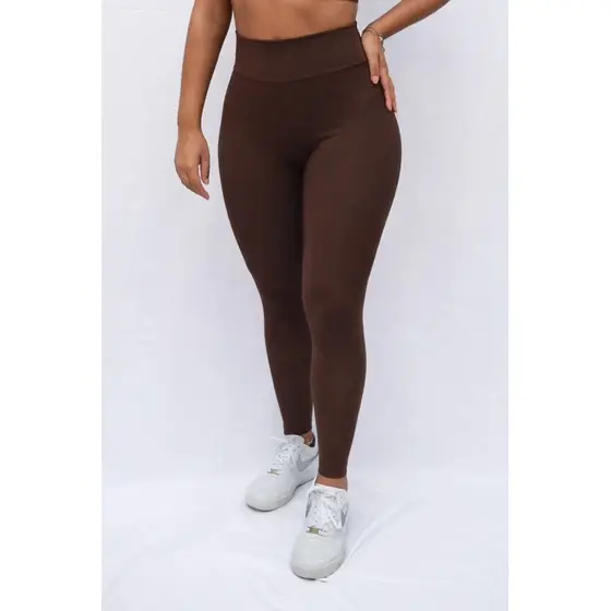 Calça Legging Suplex Alta Compressão zero Transparência