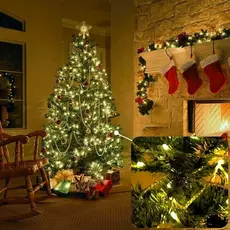 Pisca Pisca Led 10m 100 Leds Luz De Fada 8 Funções Natal Decoração Casamento Arvore 220v