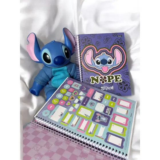 Caderno 10 Matérias Stitch