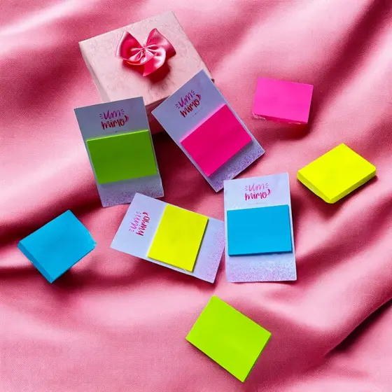 Mimo com Bloquinhos Adesivos | Lembrancinha Criativa e Presente Personalizado – Kit 10, 20 ou 50 unid.