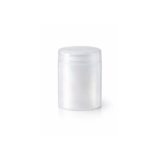 Kit 15 Potes Plástico Perola 100g para Cosméticos