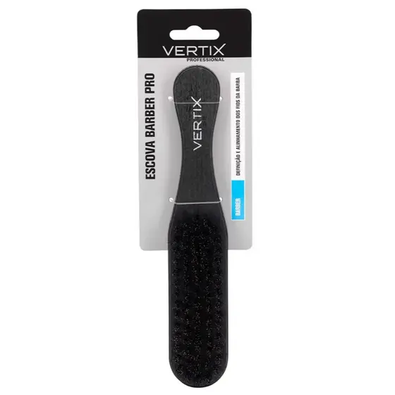 Escova De Barba Black Longa Vertix