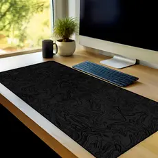 Mouse Pad Abstrato Gamer Grande Antiderrapante 65x30 70x35 80x35 90x40 90x50 120x60 Cm Borda Costurada