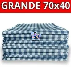 Kit Econômico 3 5 Ou 10 Panos Pano de Chão Xadrez 100% Algodão Grande