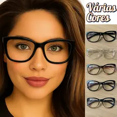 Óculos De Grau Perto Leitura Feminino Novo Modelo Da Moda
