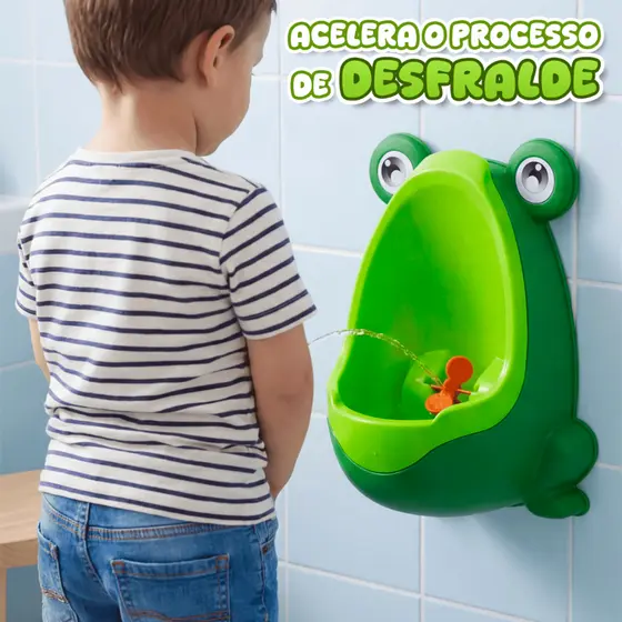 Mictorio Sapinho Infantil Troninho Penico Menino