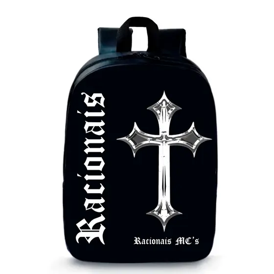 Mochila Escolar Trevix Estampa Racionais Bolsa Barato Promoção!