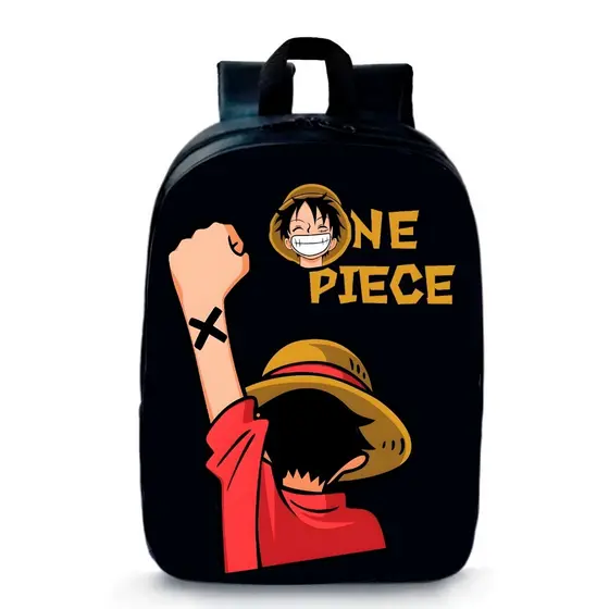Mochila Escolar Trevix Bolsa One Piece em Alto Mar Anime Lançamento! Trevix.