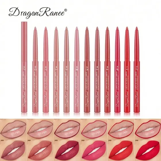 Lápis de Contorno Labial À Prova D'água Longa Duração - DRAGON RANEE