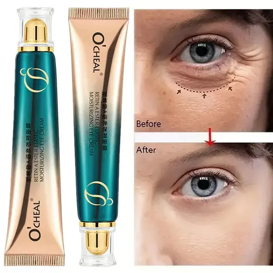 Creme Hidratante Retinol para os Olhos Antirrugas - O'CHEAL