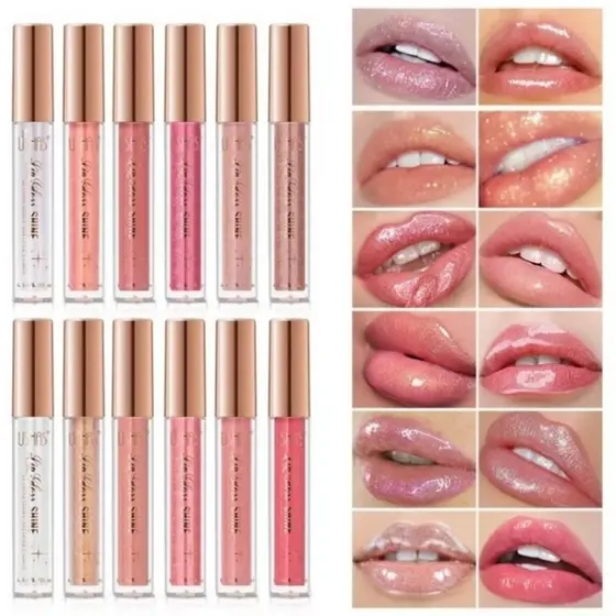 Gloss Brilho Labial Hidratante Lip Shine - USHAS