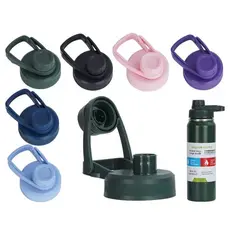 Tampa Para Garrafa Termica Inox Linha Premium Squeeze Peca Reposicao Anti Vazamento