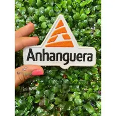 Patch Bordado Faculdade Anhanguera Pronto