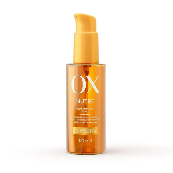 Óleo Nutritivo Ox Nutre 3 em 1 120ml