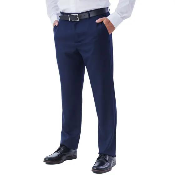 Calça Social Alfaiataria Masculina Amil 100% Poliéster Passa Fácil 1813