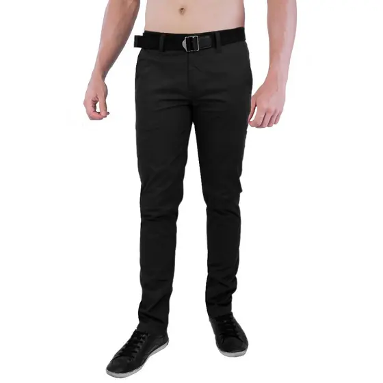 Calça Brim Masculina Amil Sport Fino Slim Com Elastano 1788