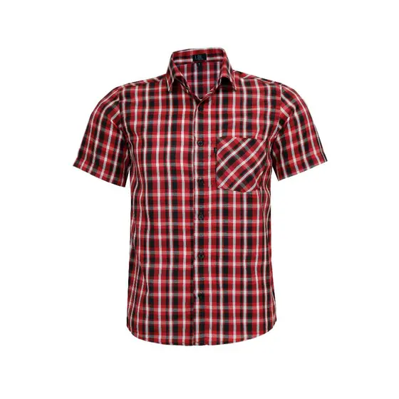 Camisa Xadrez Manga Curta Lbl Com Bolso Passa Fácil 3038