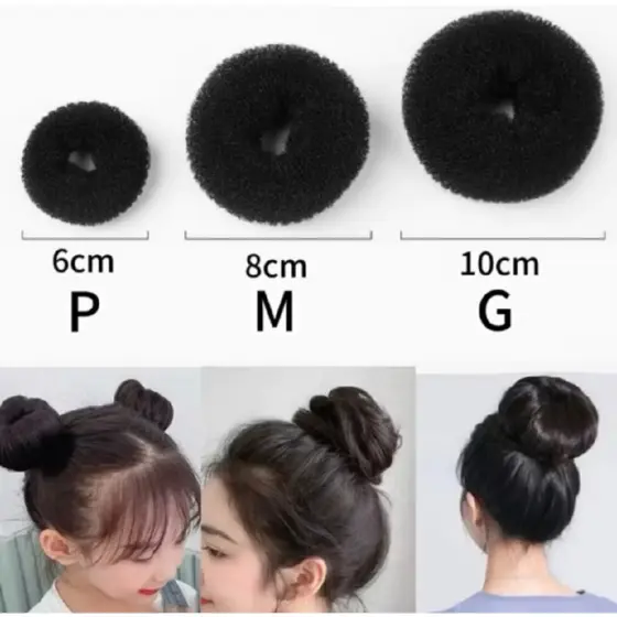 Acessórios Para Cabelo Mulheres Meninas Rosquinha Mágica Modeladora Para Fazer Coque