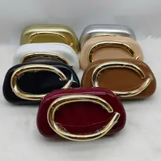 Bolsa Clutch De Mão E Transversal Pequena Carteira Para Casamento Madrinhas Festa Luxo
