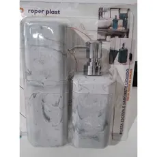 Kit C/2 Peças - Porta Escova e Sabonete