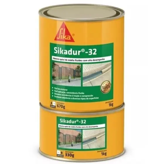 Sikadur 32 - Cola P/ Ferro E Concreto Alto Desempenho 1kg