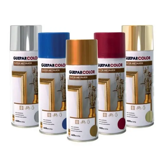 Tinta Spray Metálico Cores - 400ml