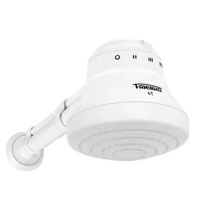 Chuveiro El Ducha Faminho 4T Branco c/cano 5400w 127V