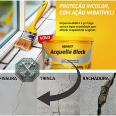 Acquella Block - Bloqueador de umidade incolor 400g