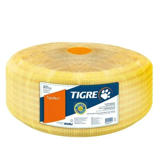 Conduite Tigre Flex Amarelo 20mm com 50m