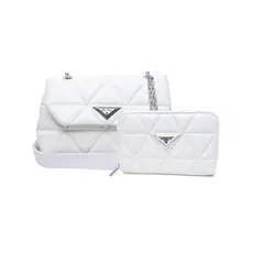 Bolsa de Mão Diamante + Carteira Fashion Bolsa Diamante Festa Pequena Feminina Estilo Chic
