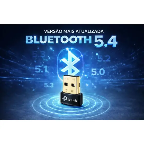 Adaptador Nano USB Bluetooth 5.4 UB5A Tp-link Lançamento