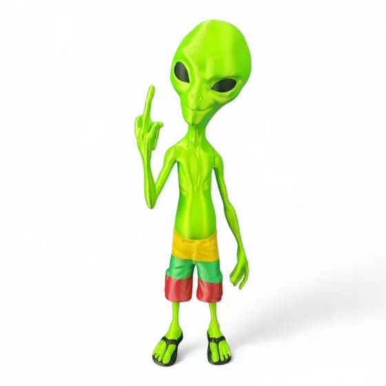Boneco Et Alienígena Extraterrestre Grande Alien Decoração